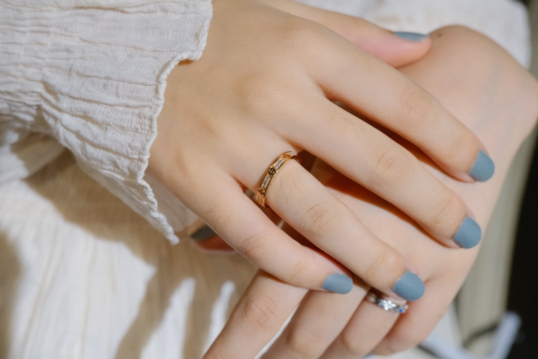 [Kincade Jewelrys]LOVE RING 2.65MM DIAMOND