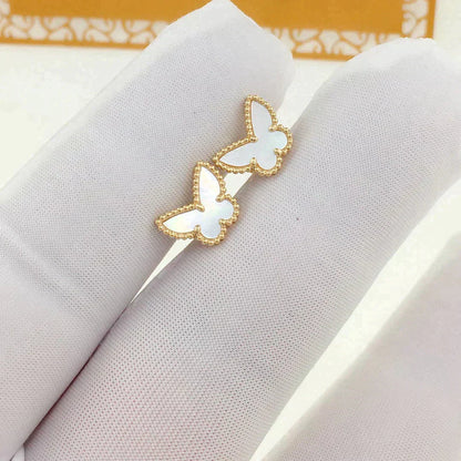 [Kincade Jewelrys]SWEET BUTTERFLY MOP EARSTUDS