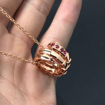 [Kincade Jewelrys]SERPENTI PEDANT NECKLACE