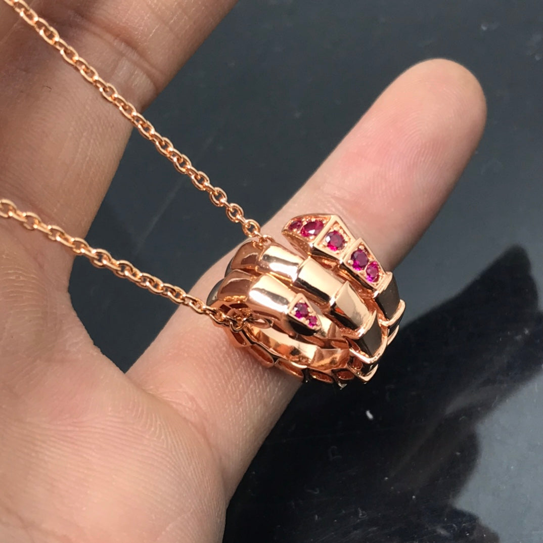 [Kincade Jewelrys]SERPENTI PEDANT NECKLACE