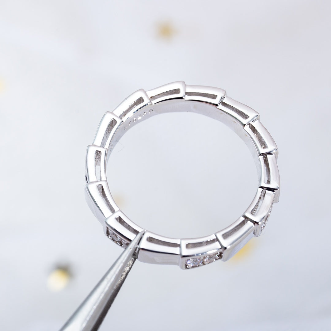 [Kincade Jewelrys]SERPENTI RING SILVER  3MM