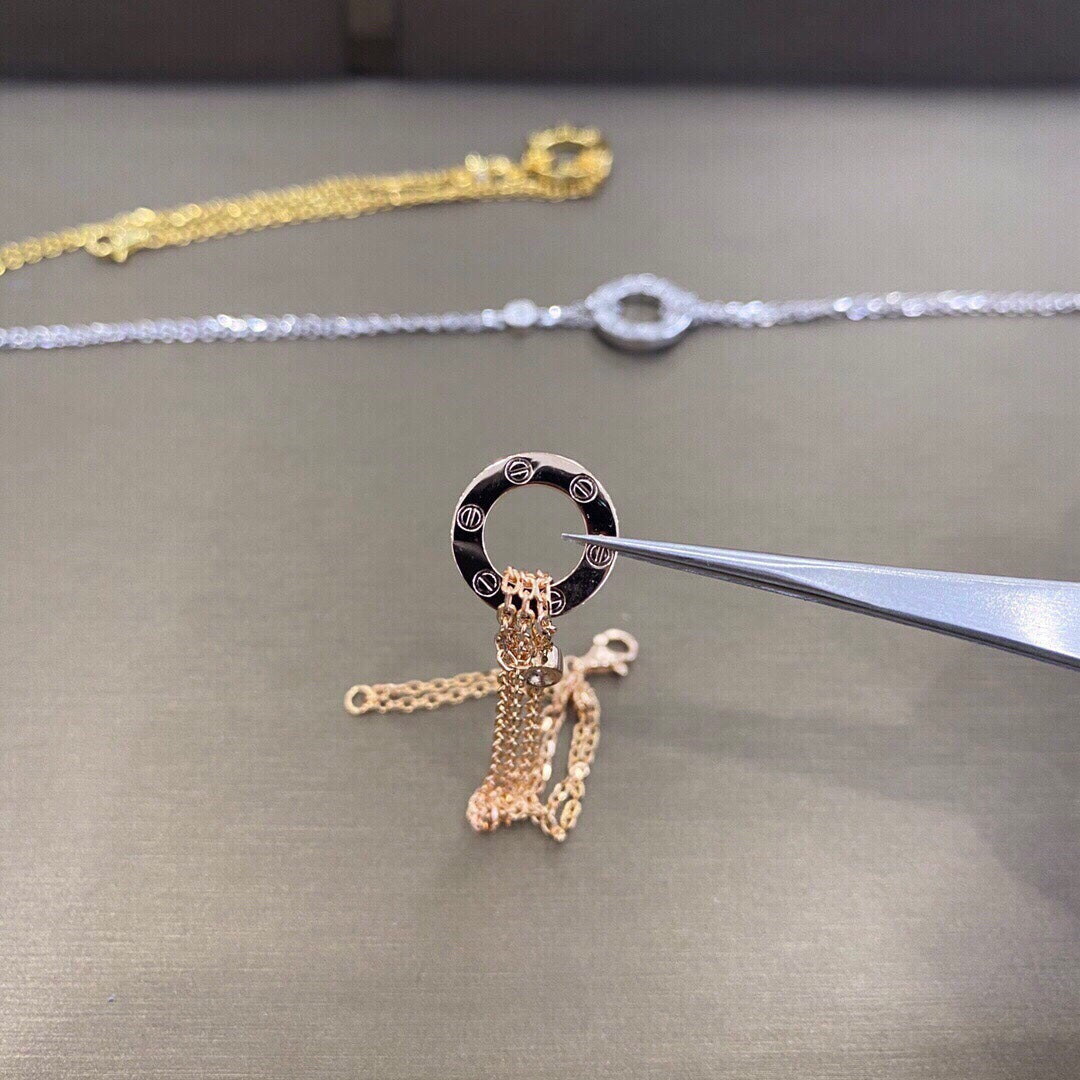[Kincade Jewelrys]LOVE BRACELET 2 DIAMOND
