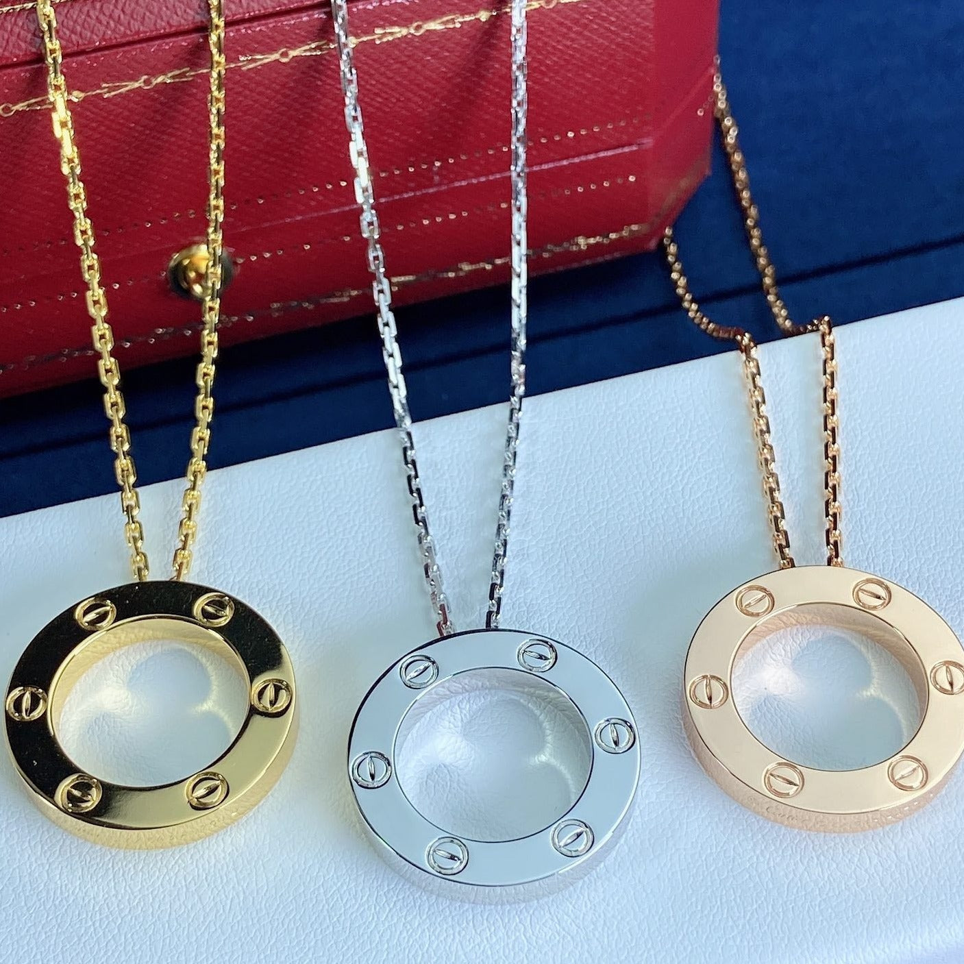 [Kincade Jewelrys]LOVE NECKLACE 16MM