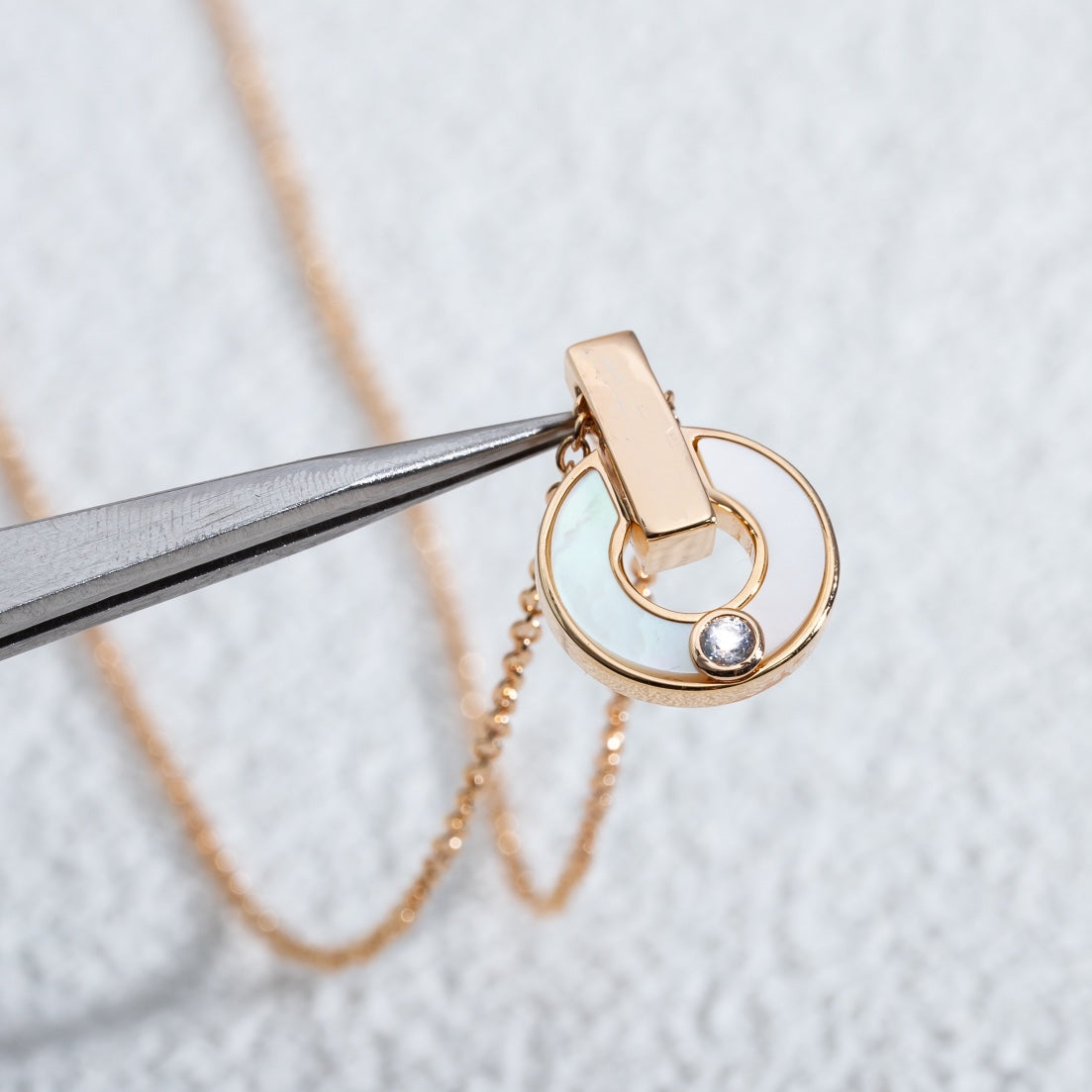 [Kincade Jewelrys] COLLIER GARI EN OR ROSE