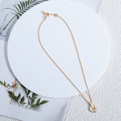 [Kincade Jewelrys] COLLIER GARI EN OR ROSE