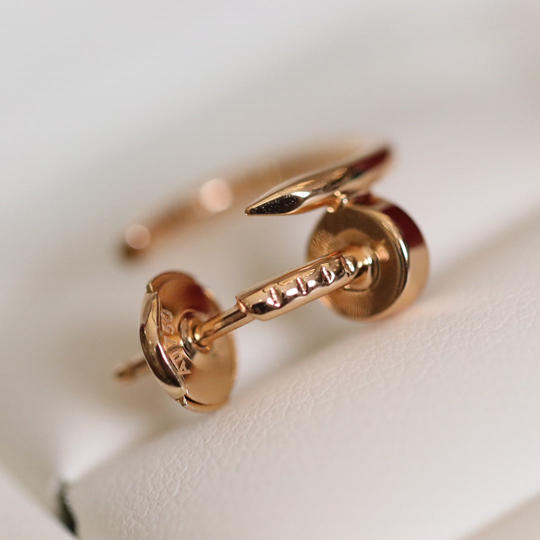 [Kincade Jewelrys]JUSTE EARRINGS PINK GOLD