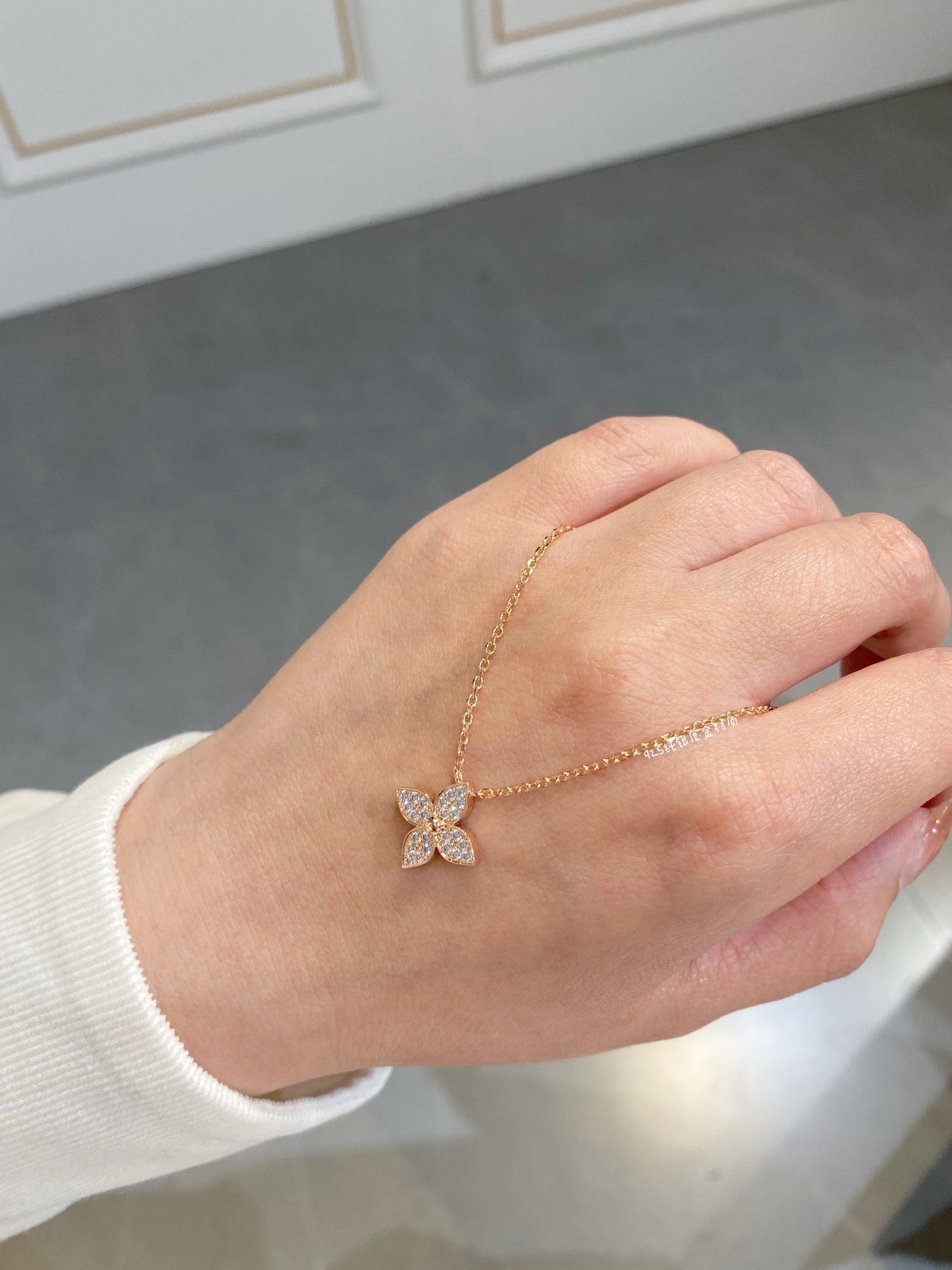 [Kincade Jewelrys]STAR DIAMOND NECKALCE