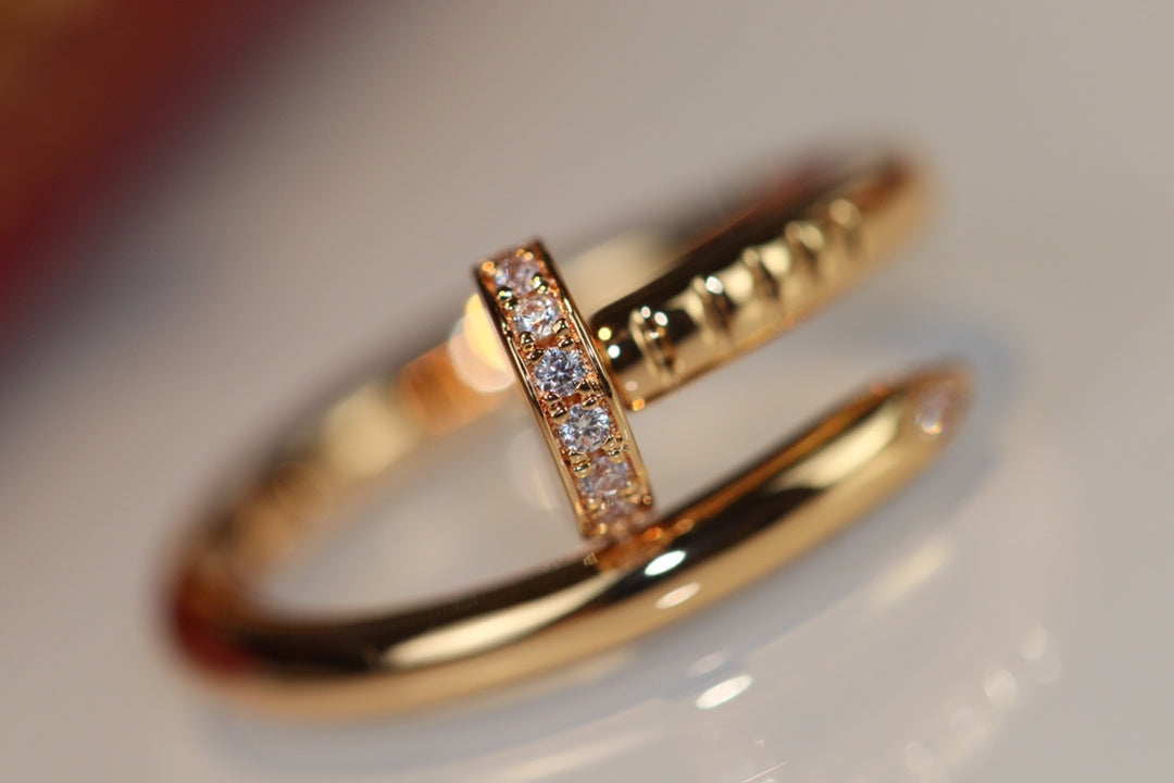 [Kincade Jewelrys]JUSTE RING 2.65MM GOLD DIAMOND