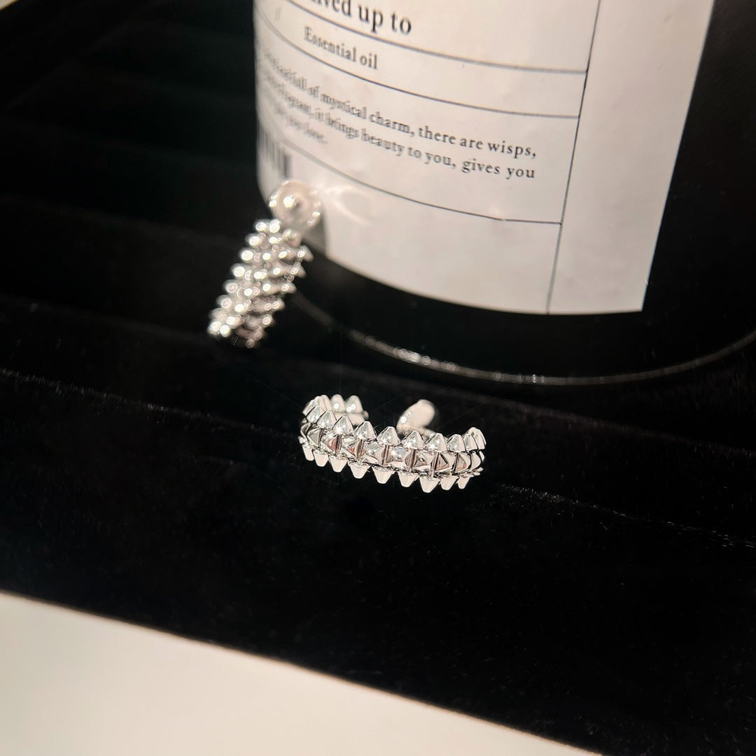 [Kincade Jewelrys]CLASH EARRINGS