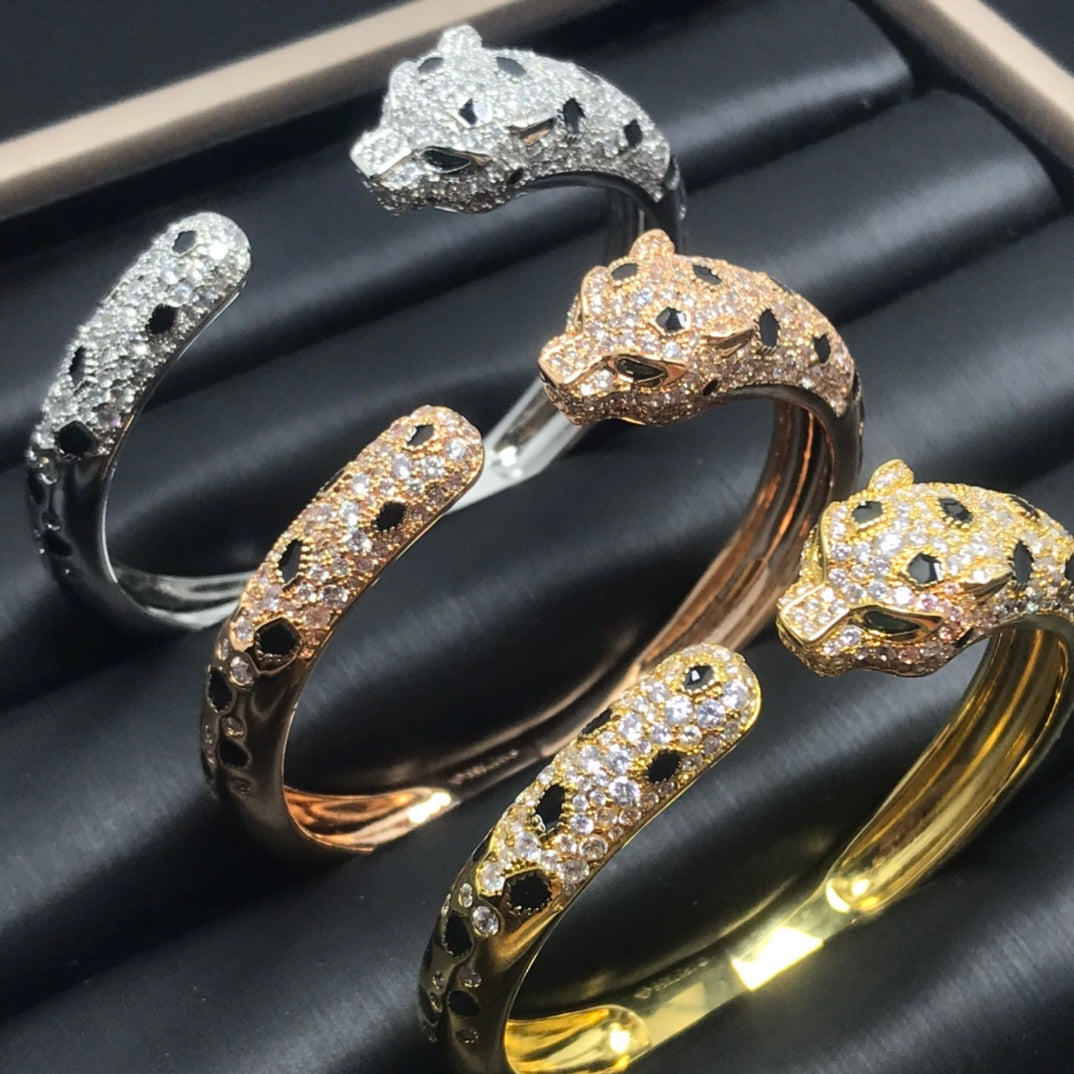 [Kincade Jewelrys]PANTHERE BIG BRACELET DIAMONDS