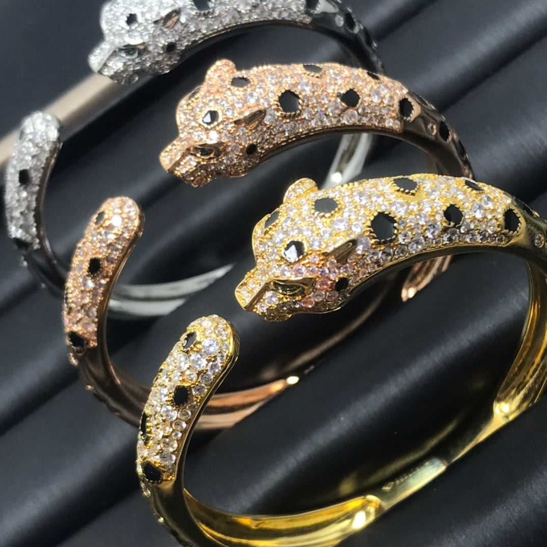 [Kincade Jewelrys]PANTHERE BIG BRACELET DIAMONDS