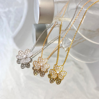 [Kincade Jewelrys] COLLIER FLEUR DIAMANT