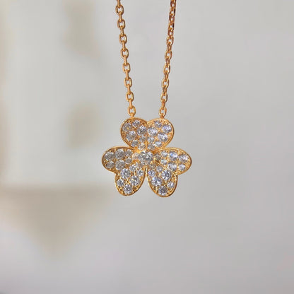 [Kincade Jewelrys] COLLIER FLEUR DIAMANT