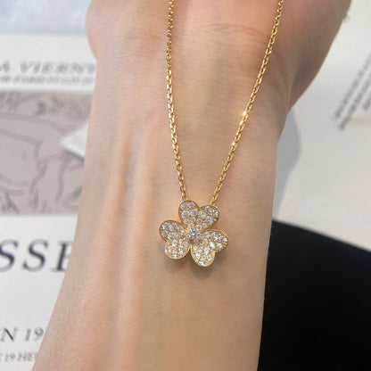 [Kincade Jewelrys] COLLIER FLEUR DIAMANT