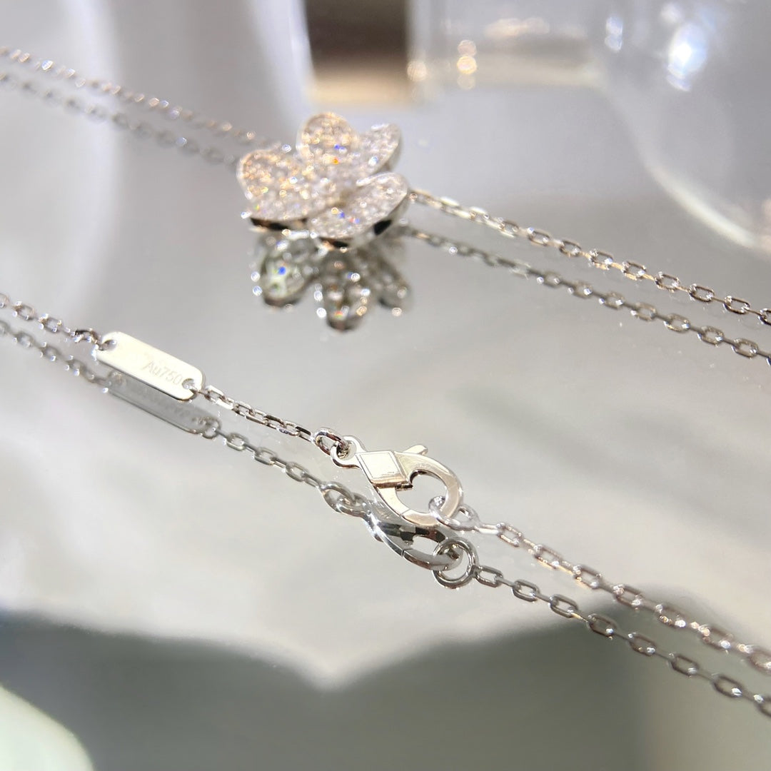 [Kincade Jewelrys] COLLIER FLEUR DIAMANT