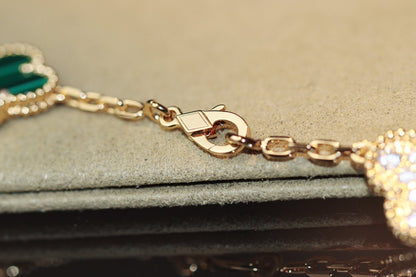 [Kincade Jewelrys]CLOVER 20 MOTIFS ONYX ROSE GOLD