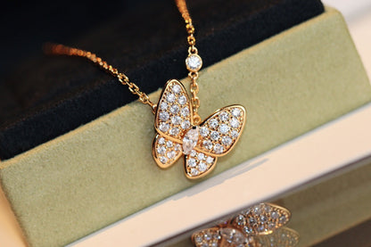 [Kincade Jewelrys] COLLIER PAPILLON EN DIAMANT
