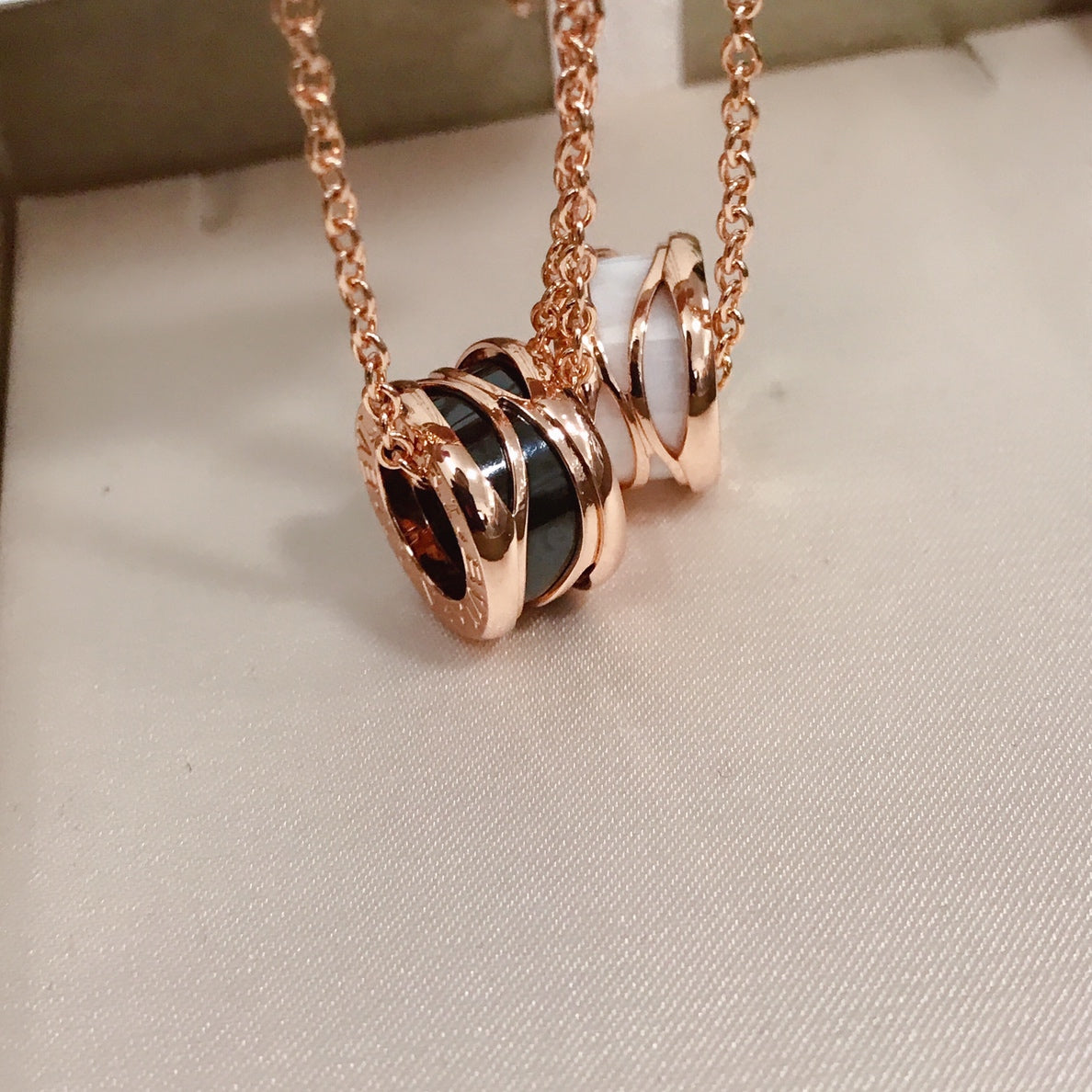 [Kincade Jewelrys]ZERO 1 FOUR BAND PINK GOLD CERAMIC