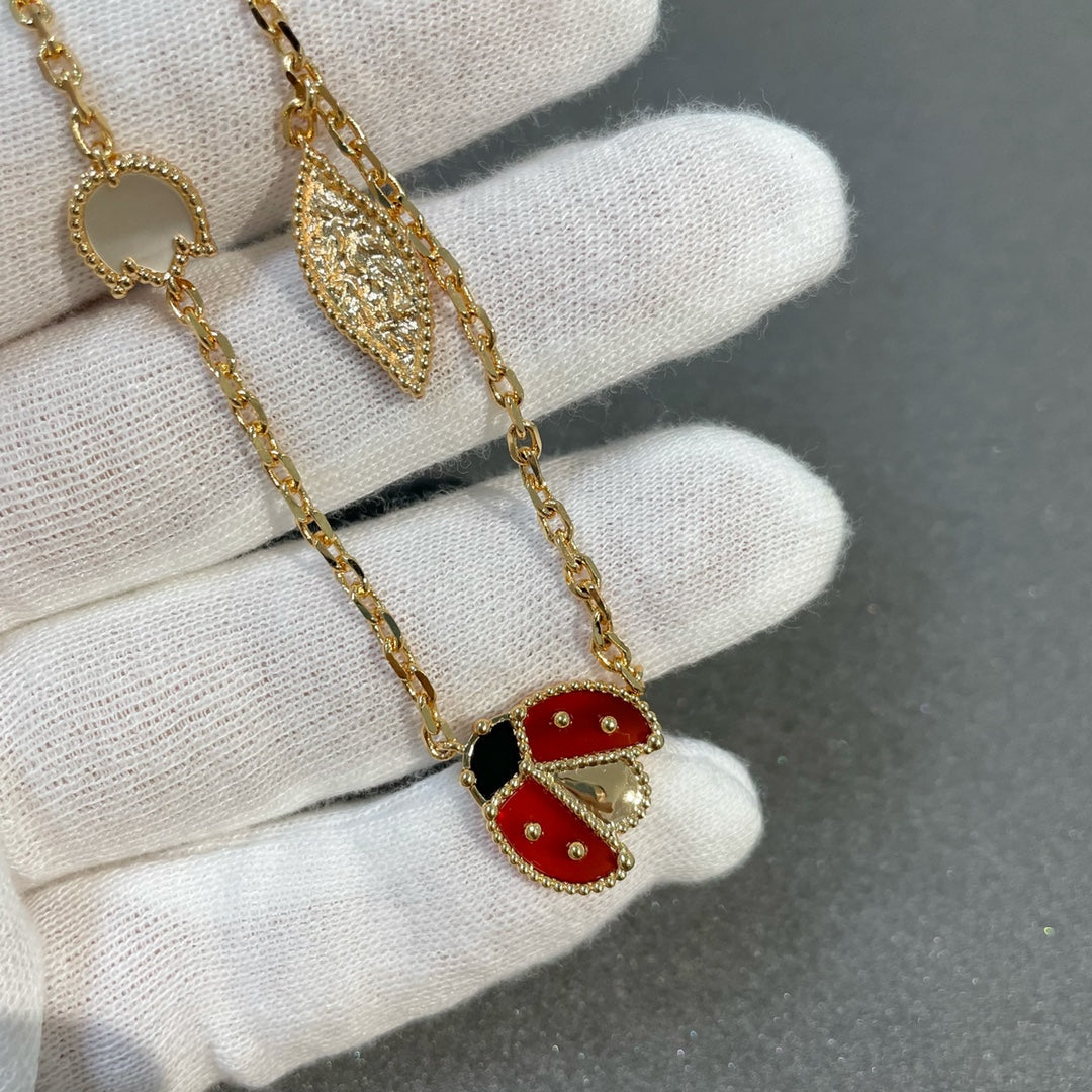 [Kincade Jewelrys]LUCKY SPRING 15 MOTIFS GOLD NECKLACE