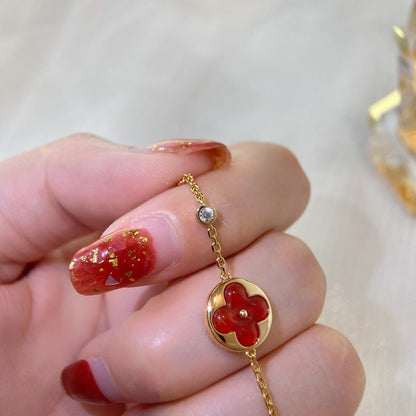 [Kincade Jewelrys]SUN PEDANT CARNELIAN BRACELET