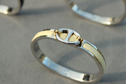 [Kincade Jewelrys] BRACELET CLIC CHAINE ARGENT