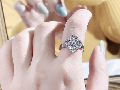 [Kincade Jewelrys]CLOVER DIAMOND RING