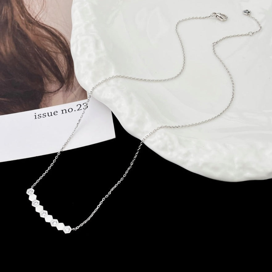 [Kincade Jewelrys]BEE MY LOVE DIAMOND NECKLACE