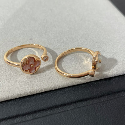 [Kincade Jewelrys]SUN 1 DIAMOND PINK MOP RING