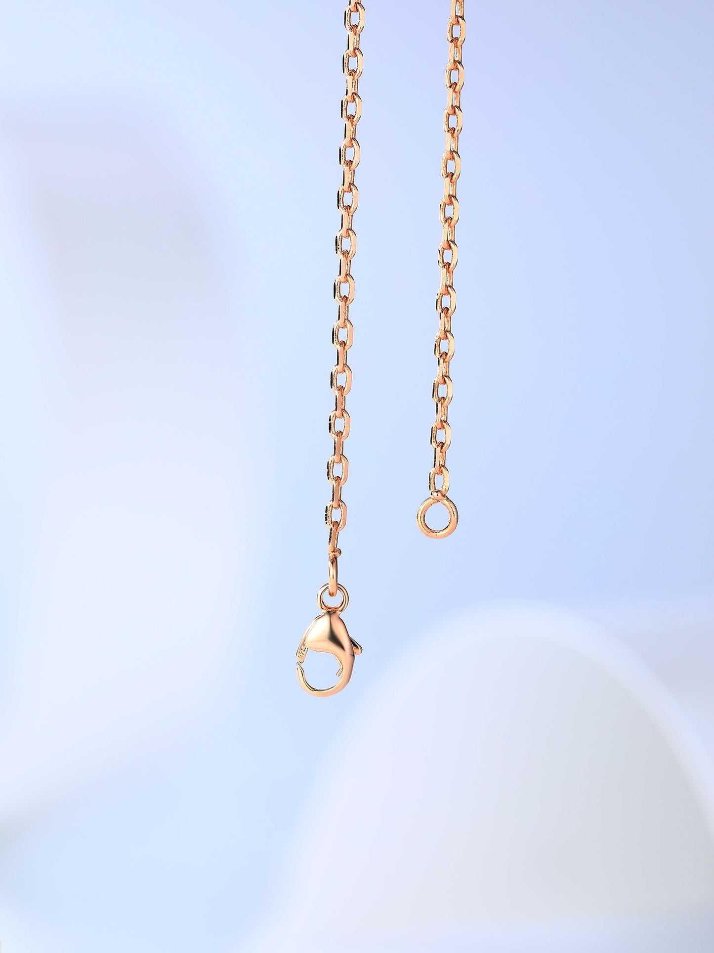 [Kincade Jewelrys]H CAGE PINK GOLD NECKLACE