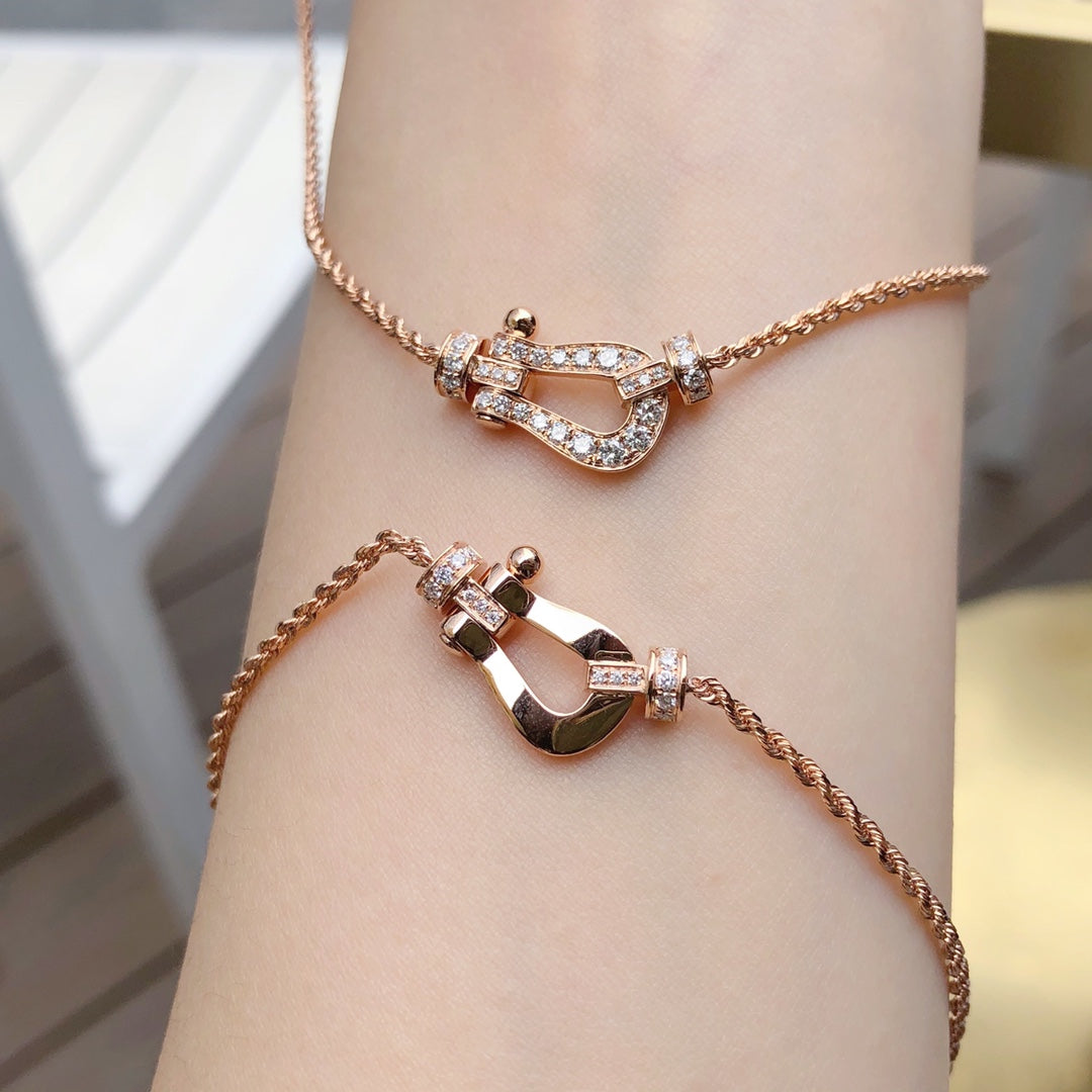 [Kincade Jewelrys]FORCE 10 PINK GOLD DIAMOND NECKLACE