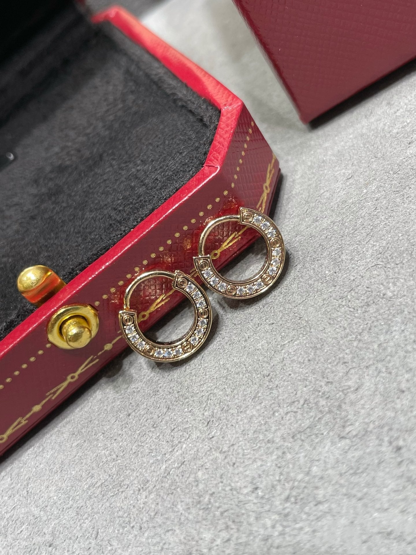 [Kincade Jewelrys]LOVE DIAMOND EARRINGS
