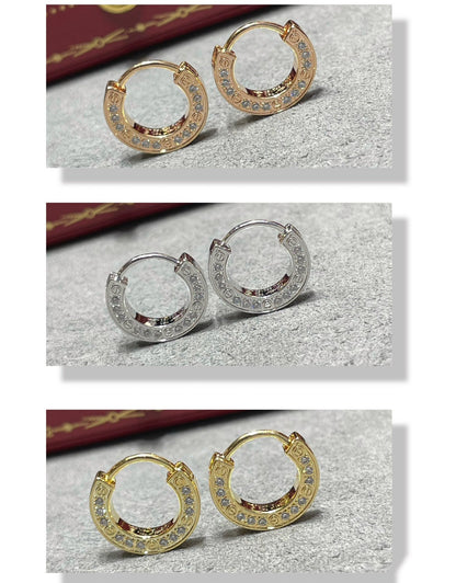[Kincade Jewelrys]LOVE DIAMOND EARRINGS