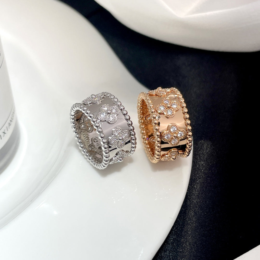 [Kincade Jewelrys] GRANDE BAGUE PERLEE DIAMANT 
