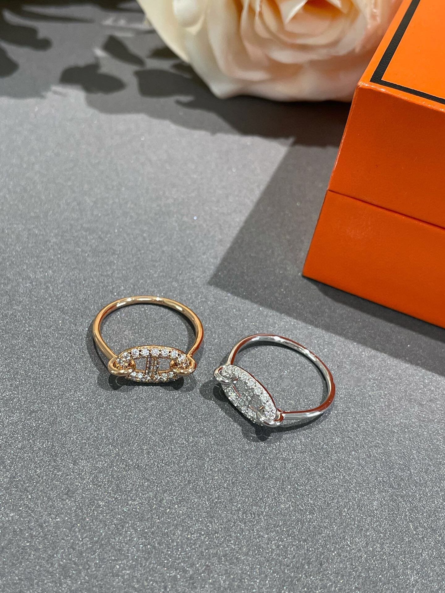 [Kincade Jewelrys]RONDE SMALL DIAMOND RING