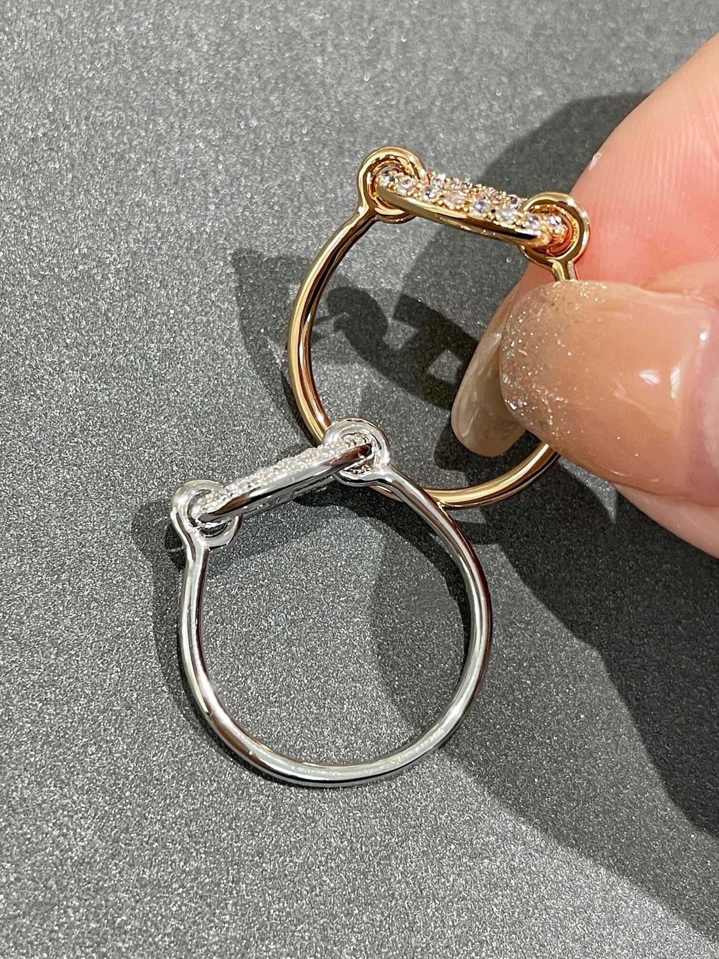 [Kincade Jewelrys]RONDE SMALL DIAMOND RING