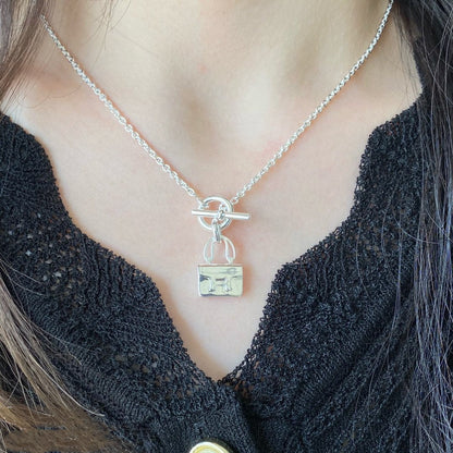 [Kincade Jewelrys]CONSTANCE PEDANT SILVER NECKLACE