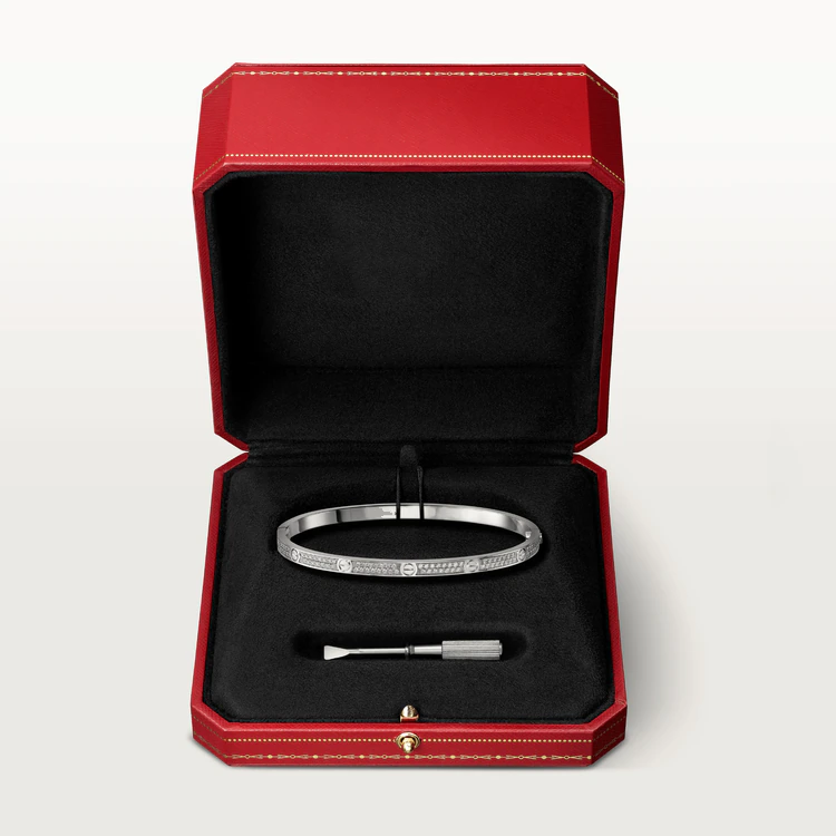 [Kincade Jewelrys]LOVE BRACELET 3.65MM DIAMOND-PAVED