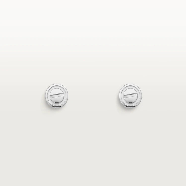 [Kincade Jewelrys]LOVE EARRINGS SILVER 10MM