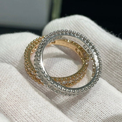 [Kincade Jewelrys] BAGUE PERLEE DIAMANT EN ARGENT