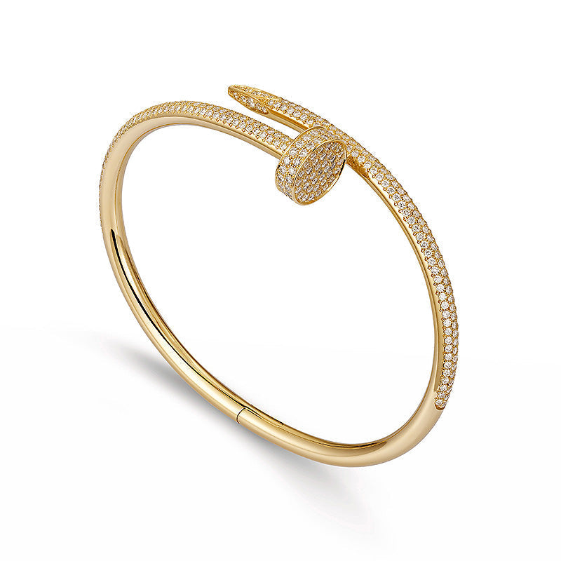 [Kincade Jewelrys]JUSTE BRACELET 3.5MM ALL DIAMONDS