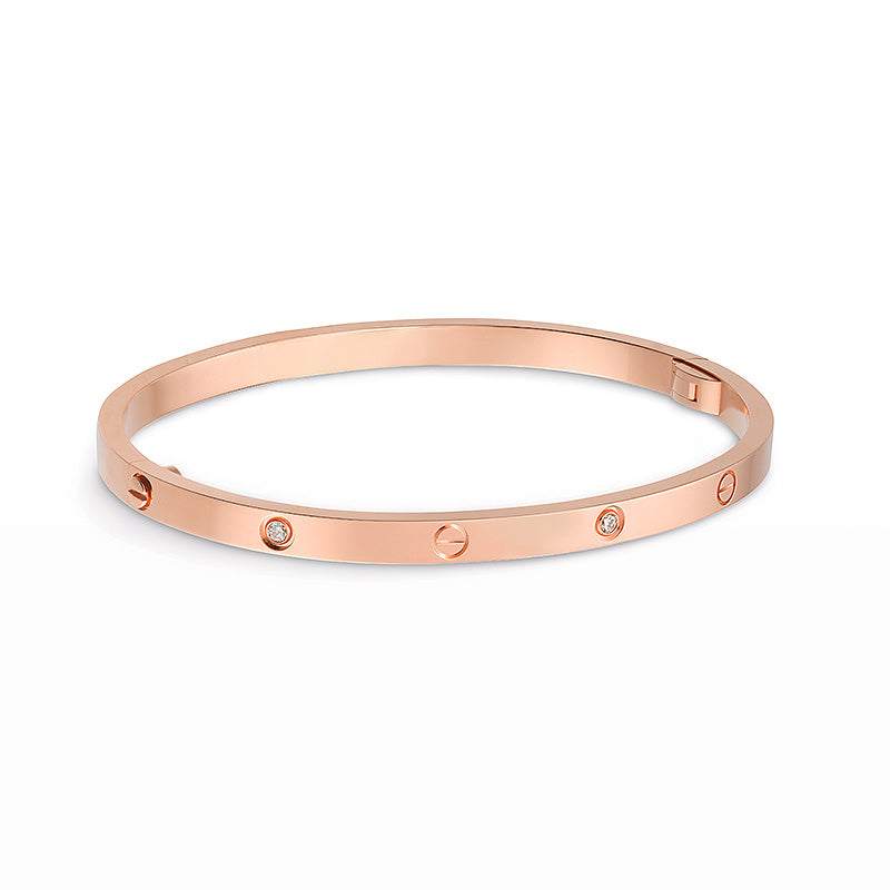 [Kincade Jewelrys]LOVE BRACELET 3.65MM 6 DIAMONDS