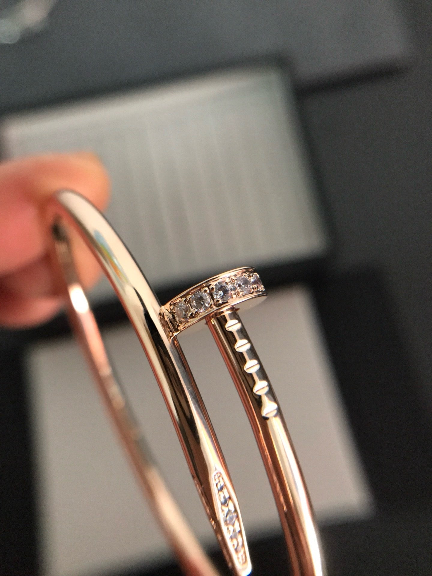 [Kincade Jewelrys]JUSTE BRACELET 3.5MM DIAMONDS