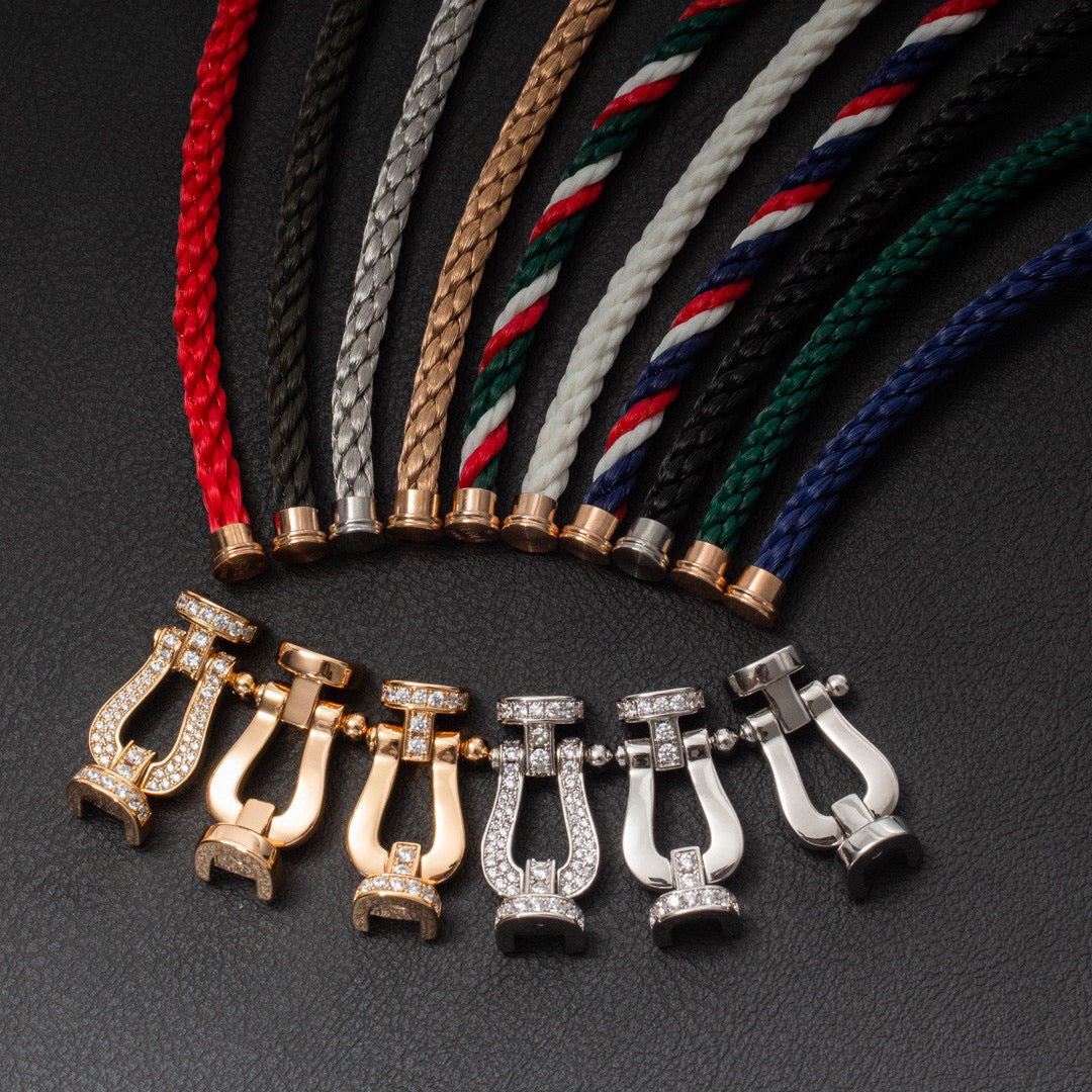 [Kincade Jewelrys]FORCE LARGE HORSESHOE NO DIAMOND BRACELET SILVER