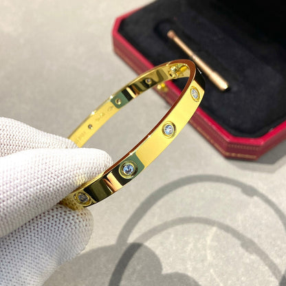 [Kincade Jewelrys]LOVE BRACELET 6.1MM 10 DIAMONDS