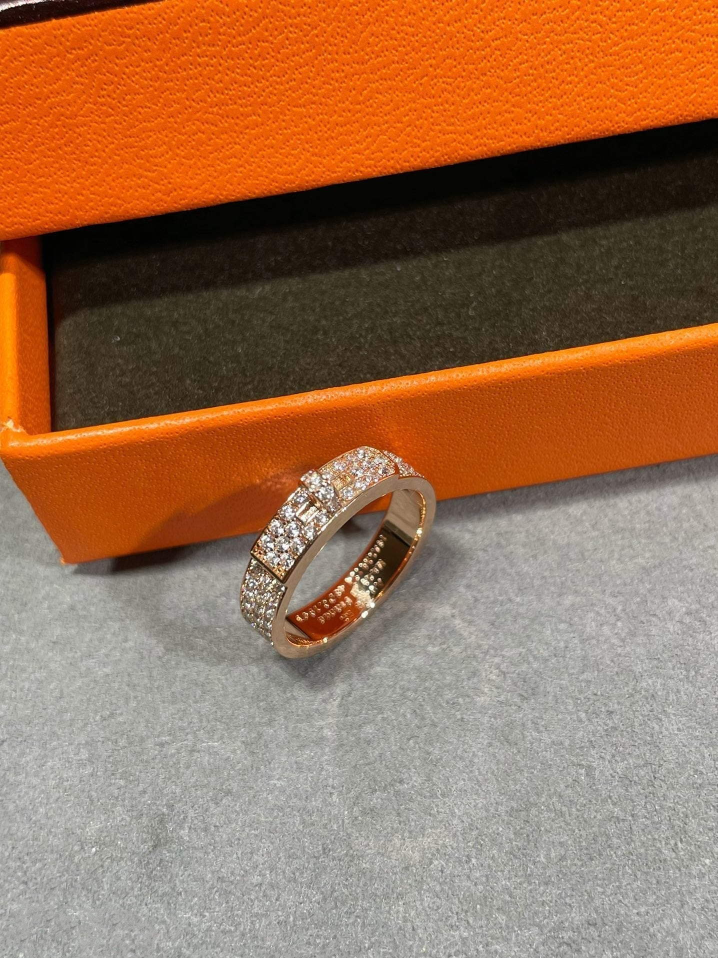[Kincade Jewelrys]KELLY PINK GOLD DIAMOND RING
