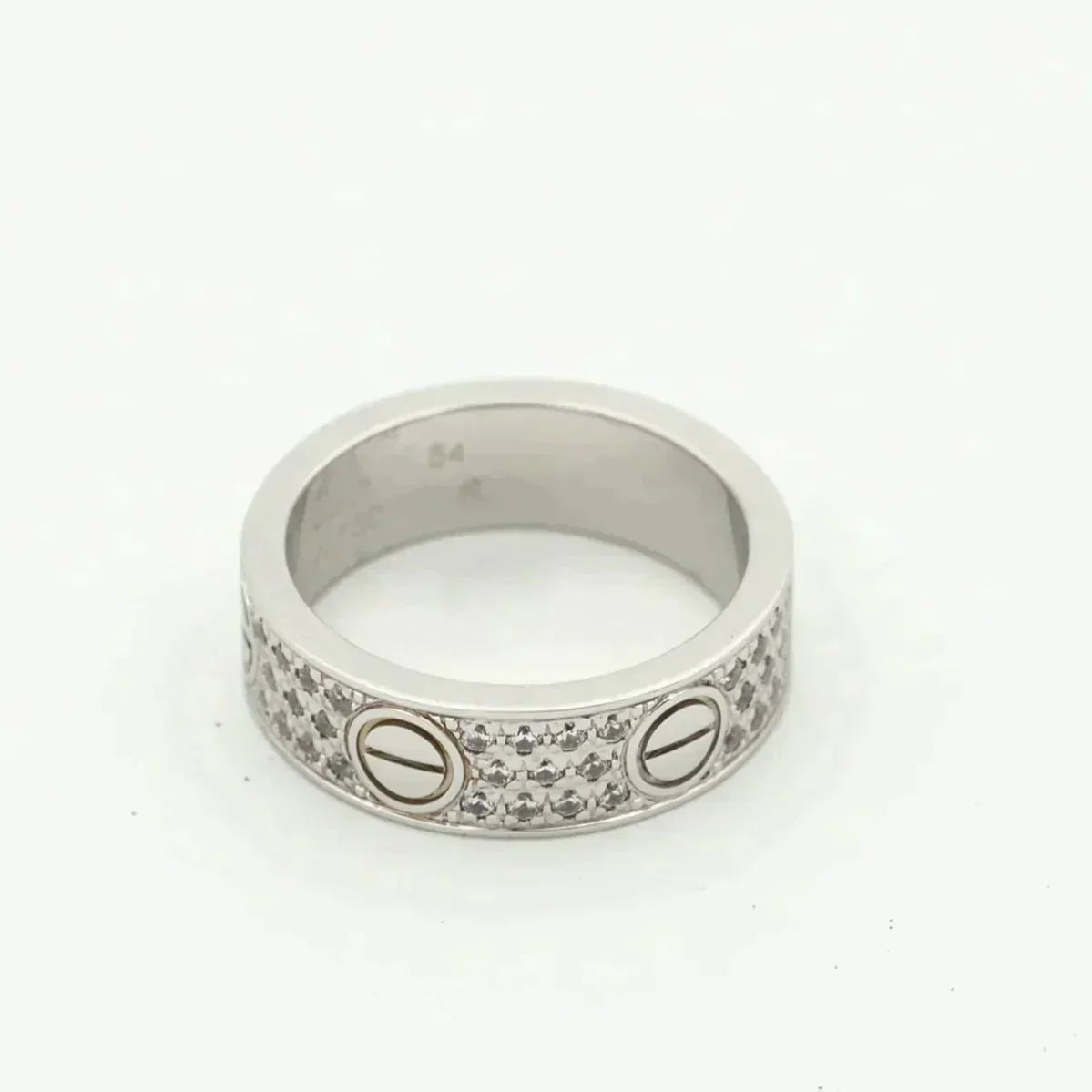 [Kincade Jewelrys] BAGUE D'AMOUR 5,5 MM PAVÉE DE DIAMANTS
