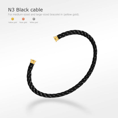 [Kincade Jewelrys]FORCE SERIES BRACELET CABLES 50 CHOICES (DIY SELECTION)