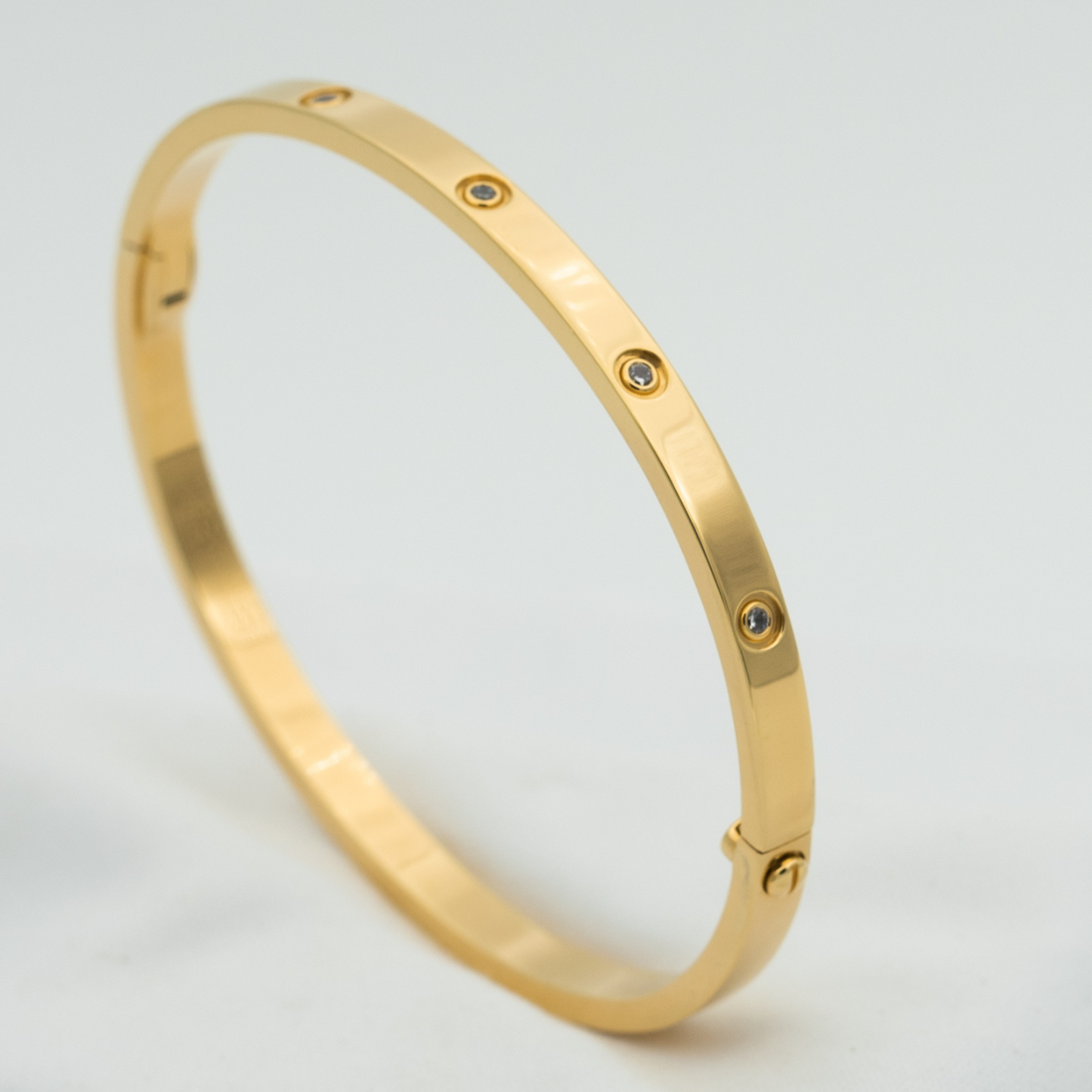 [Kincade Jewelrys]LOVE BRACELET 3.65MM 10 DIAMONDS