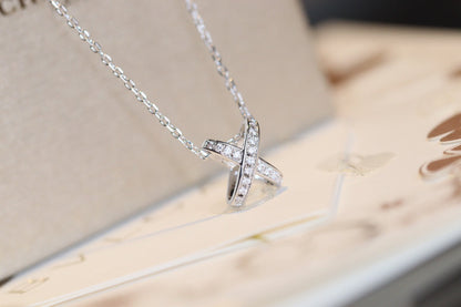 [Kincade Jewelrys]JEUX DE DIAMOND NECKLACE