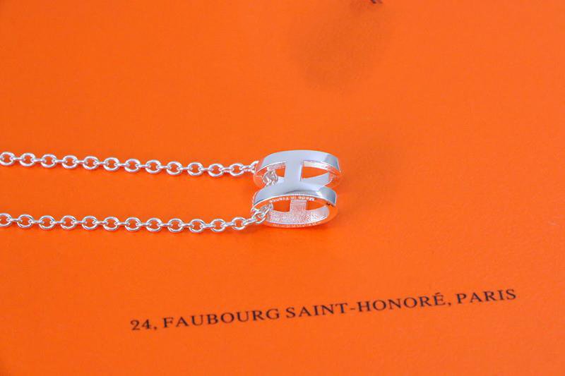 [Kincade Jewelrys]HM NECKLACE H LETTER OVAL SERIES